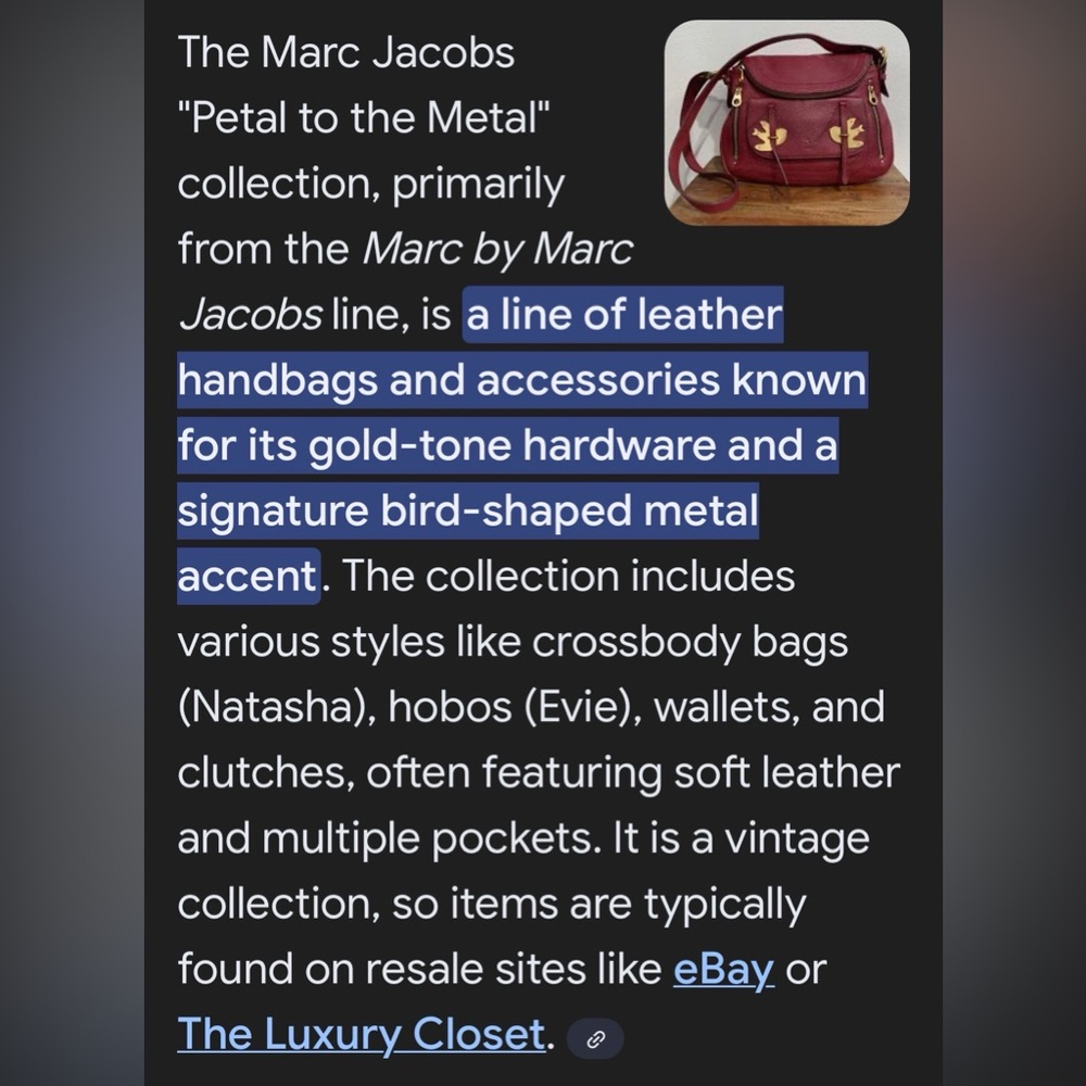 EUC: Marc Jacobs “Petal to the Metal” Collection Wallet - vintage - Picture 10 of 11